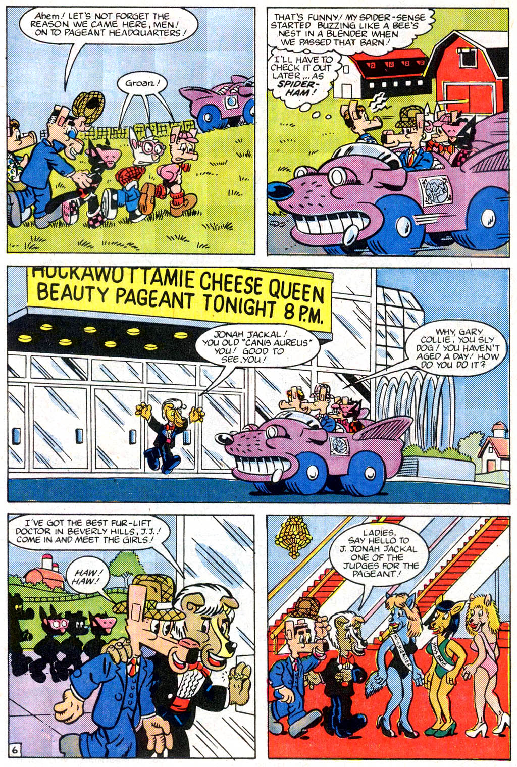 Read online Peter Porker, The Spectacular Spider-Ham comic -  Issue #12 - 7