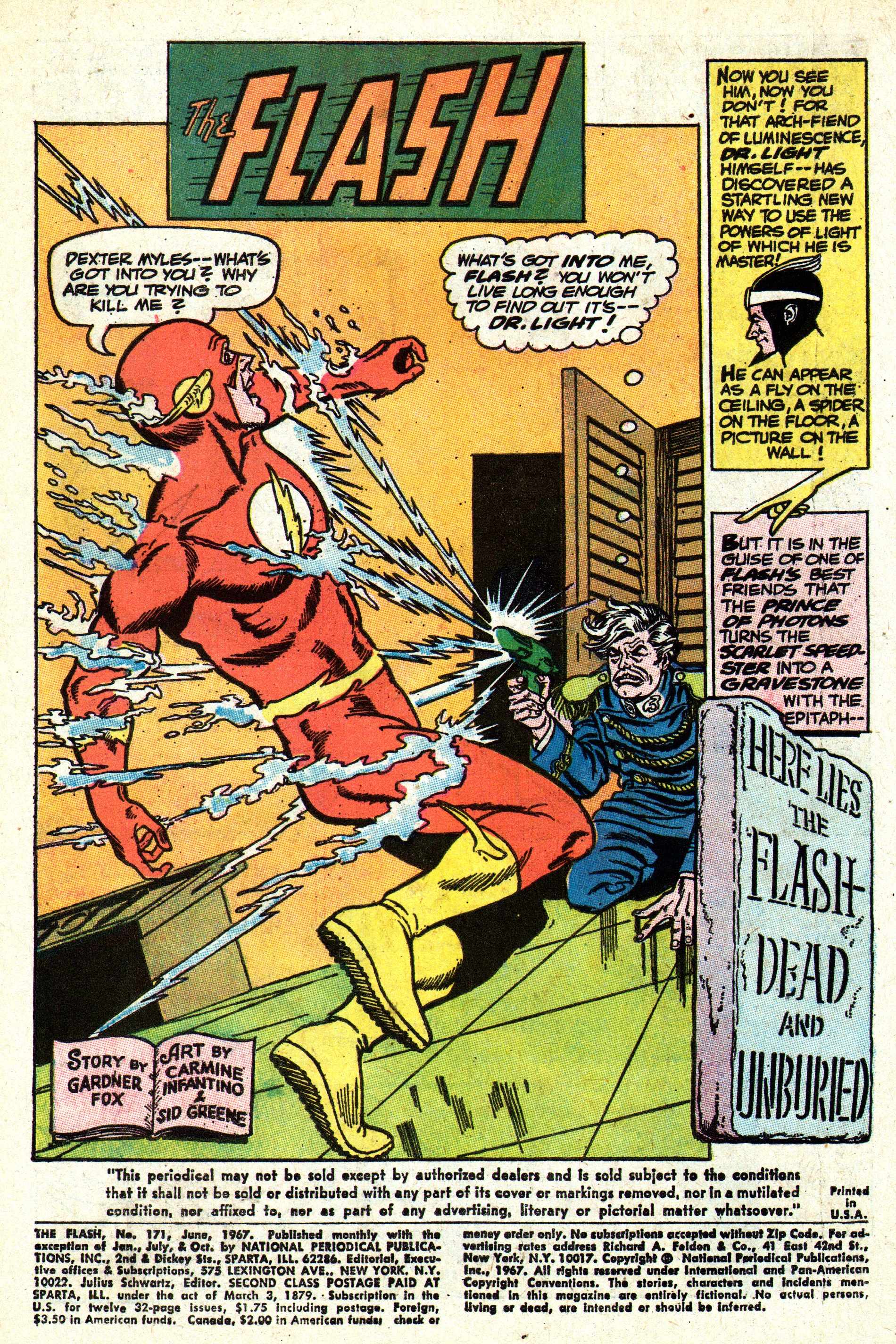 Read online The Flash (1959) comic -  Issue #171 - 3