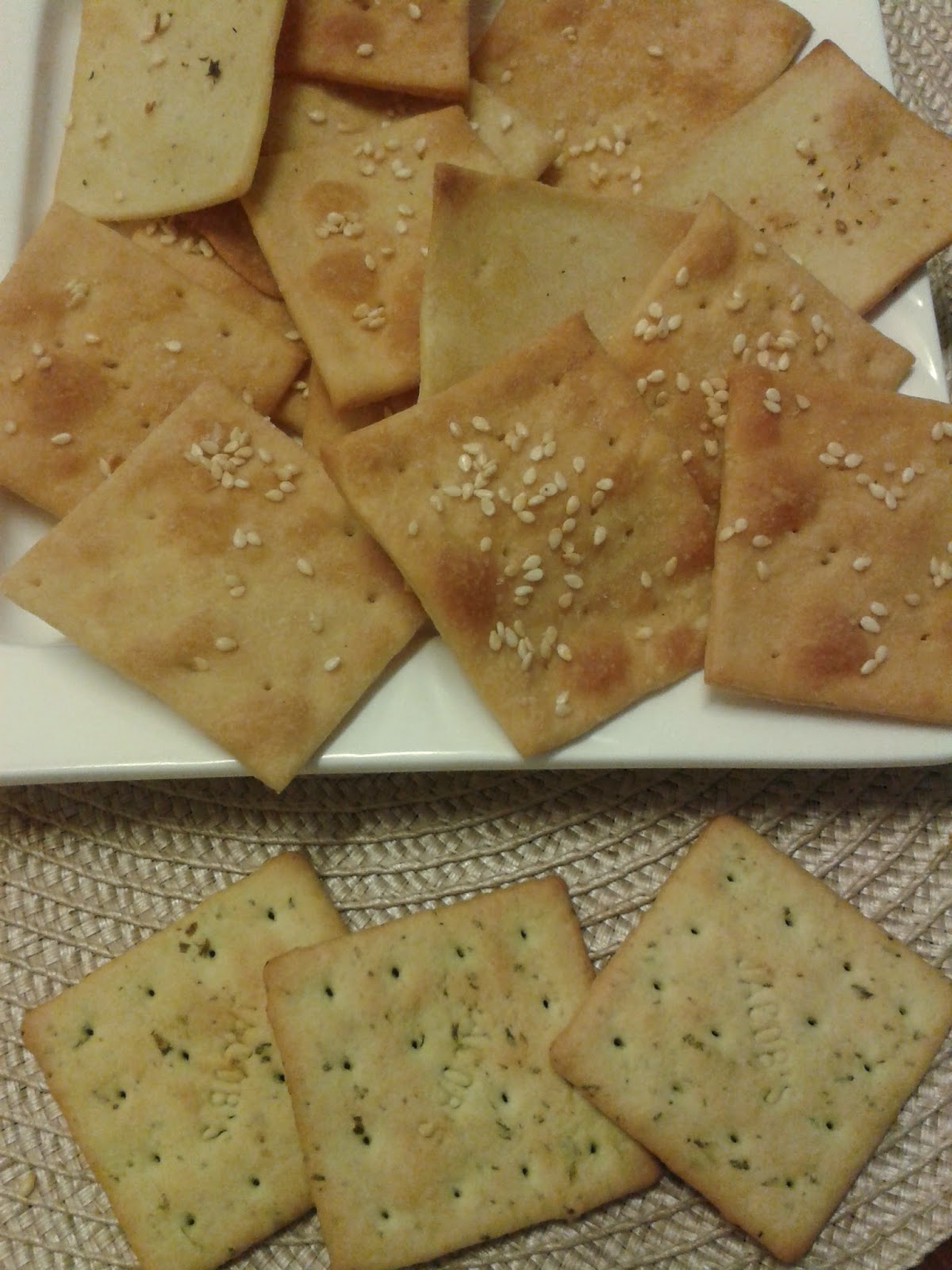 Home made Soda Crackers