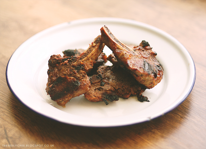 The Red Lychee Food with Spice and Colour Sumac Lamb Chops