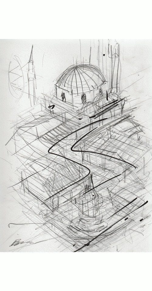 03-Baščaršija-Evan-Wakelin-Architectural-Drawings-in-Isometric-Projection-www-designstack-co