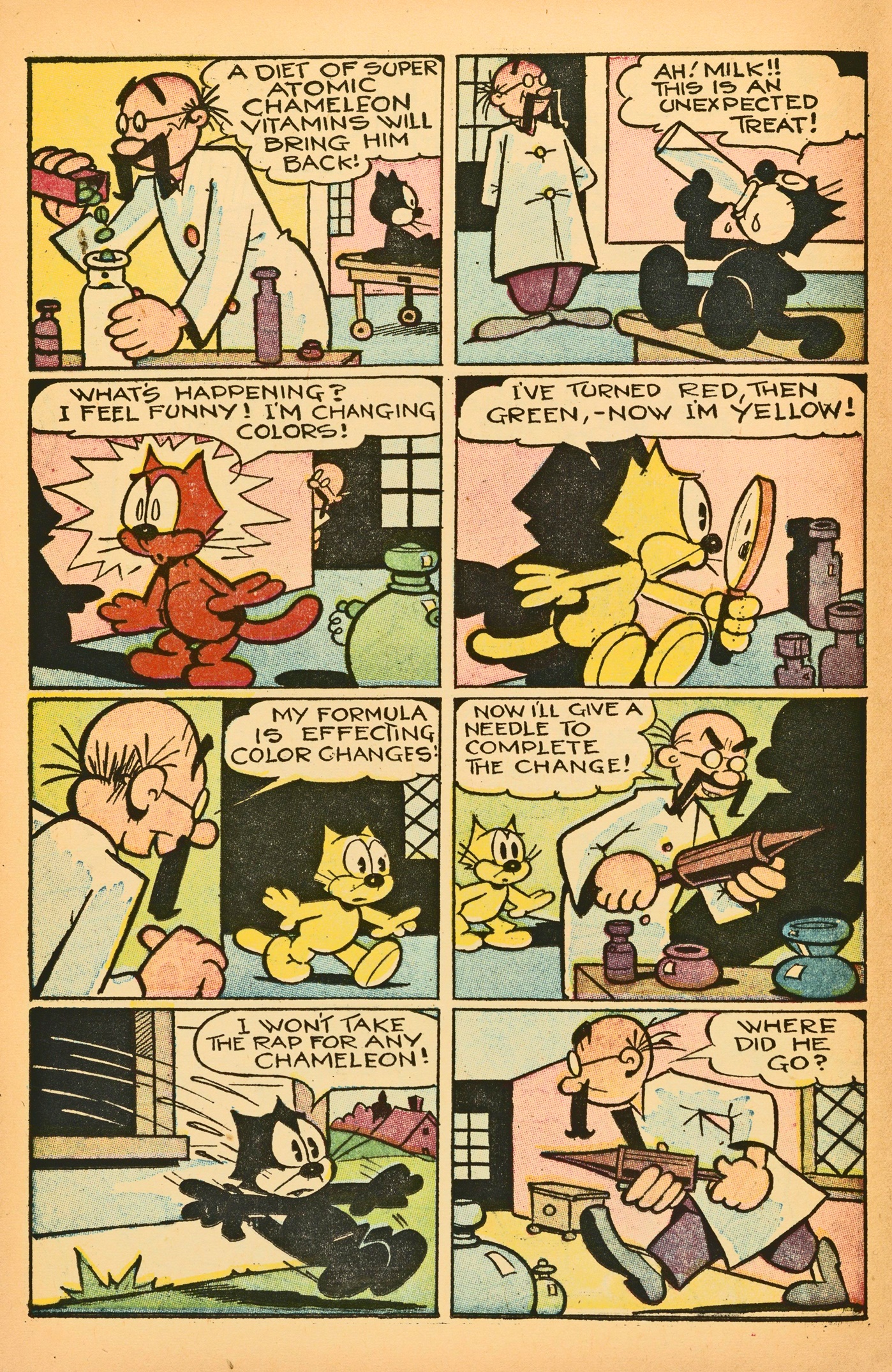 Read online Felix the Cat (1951) comic -  Issue #59 - 12