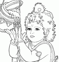 krishna drawing coloring pages sketch lord colour line sketches colouring pencil getdrawings template getcoloringpages paintingvalley printable popular