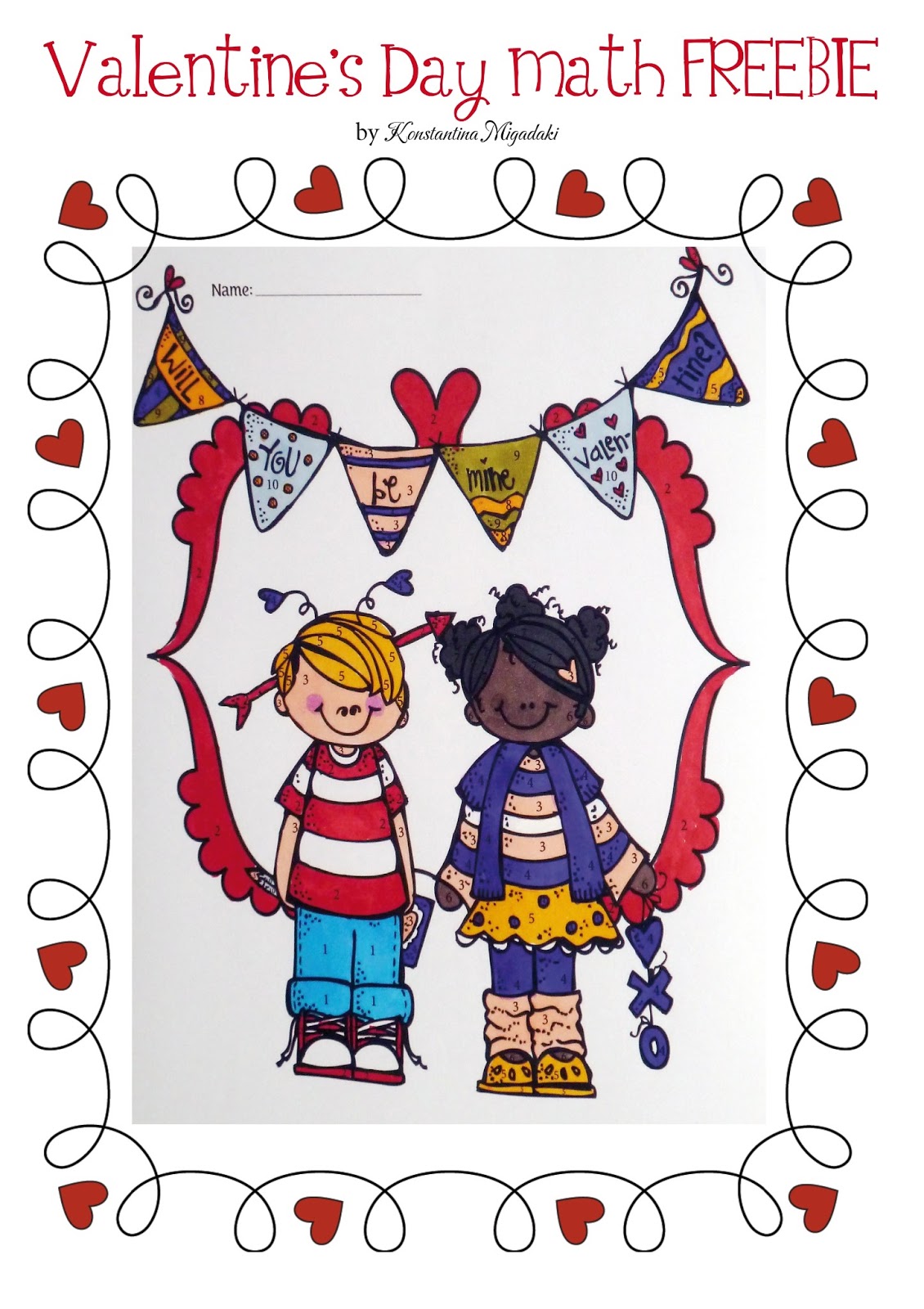 valentines day coloring pages 5th grade - photo #29