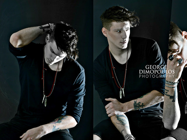 Super Model Steve Milatos | George Dimopoulos Photography | Creative Hair Styling Gogo Sarri