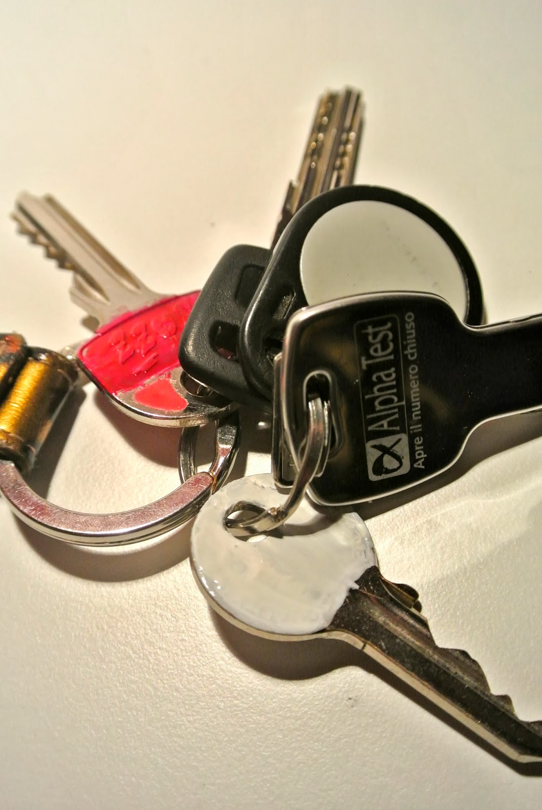 CORNERS COLORED KEYS