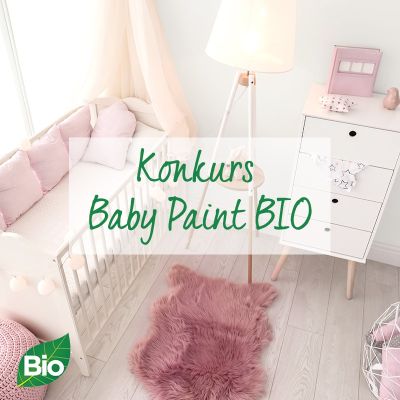 Wygraj zestaw 2 opakowań bio-farby Baby Paint Konkurs