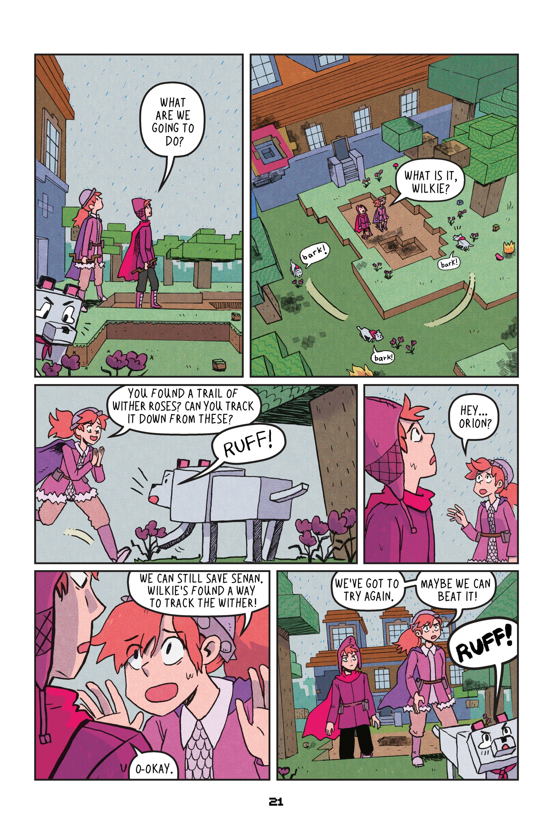 Read online Minecraft: Wither Without You comic -  Issue # TPB - 23