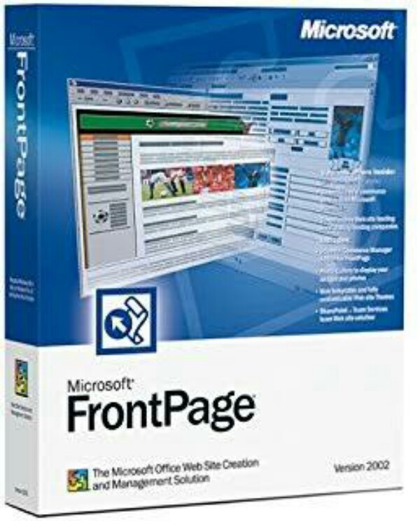 Download Microsoft FrontPage Software Here