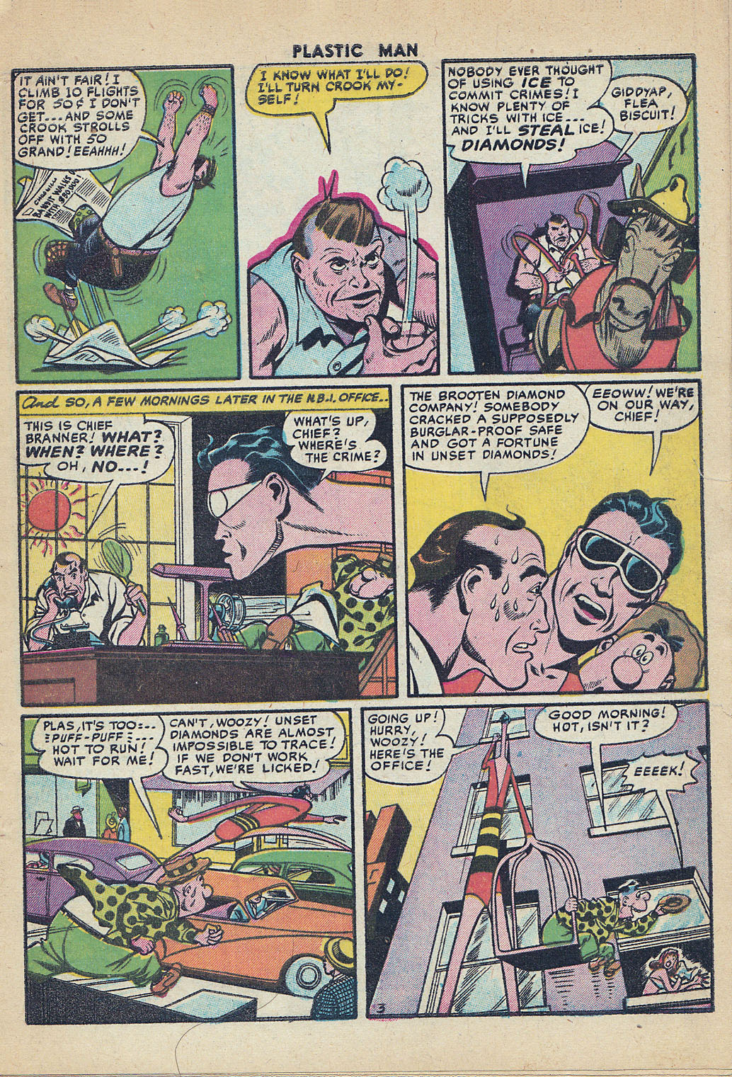 Read online Plastic Man (1943) comic -  Issue #55 - 5