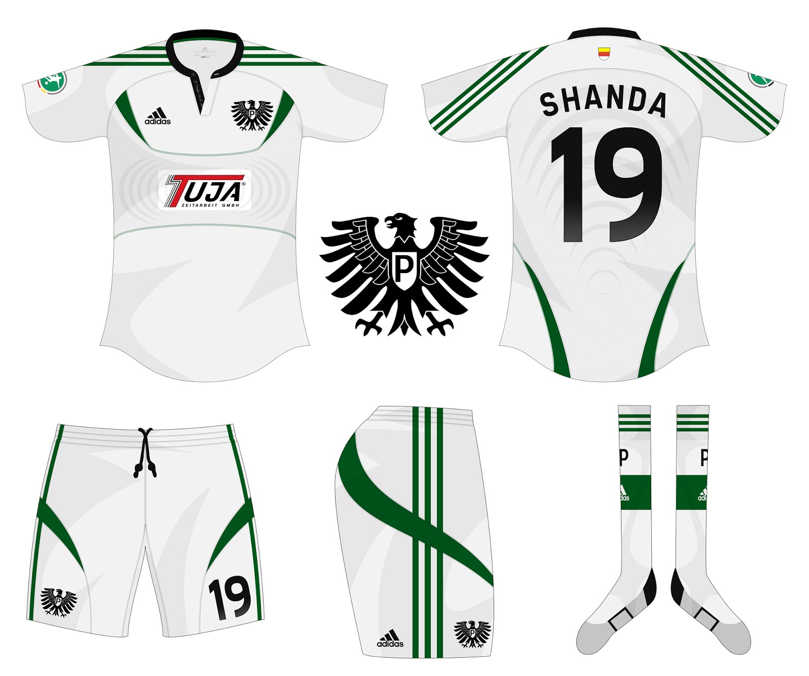 Kits Trikot Camisas Maillot SC Preußen 06 e.V. Münster