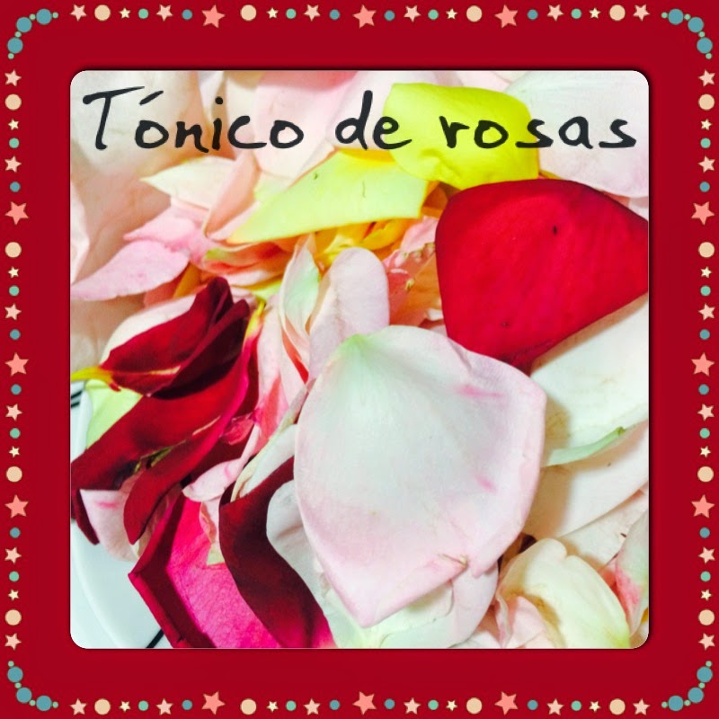 Tónico de rosas para el rostro