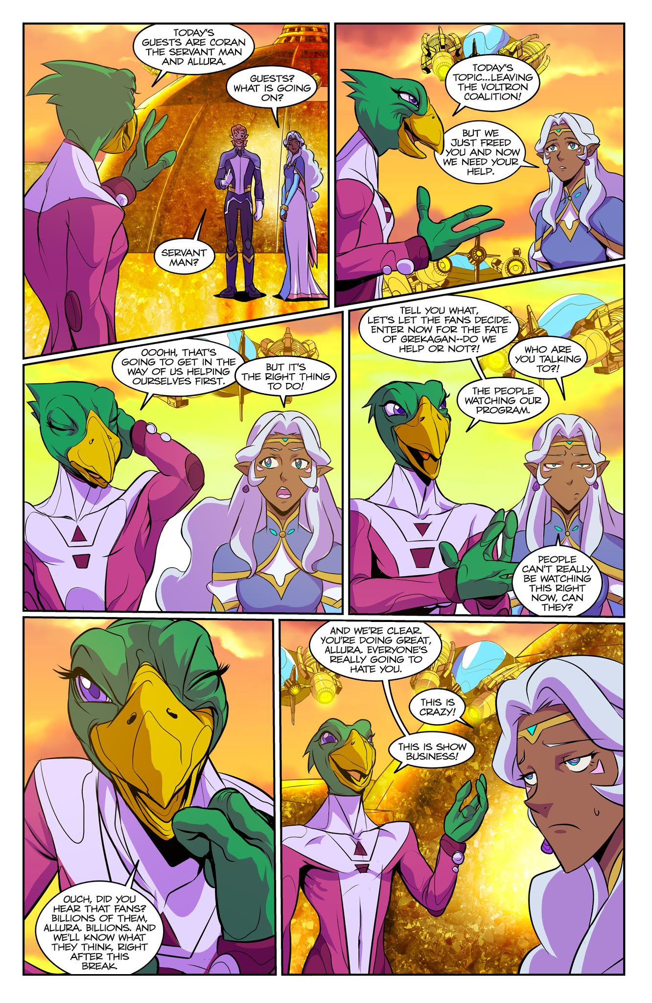 Read online Voltron Legendary Defender (2018) comic -  Issue #1 - 10