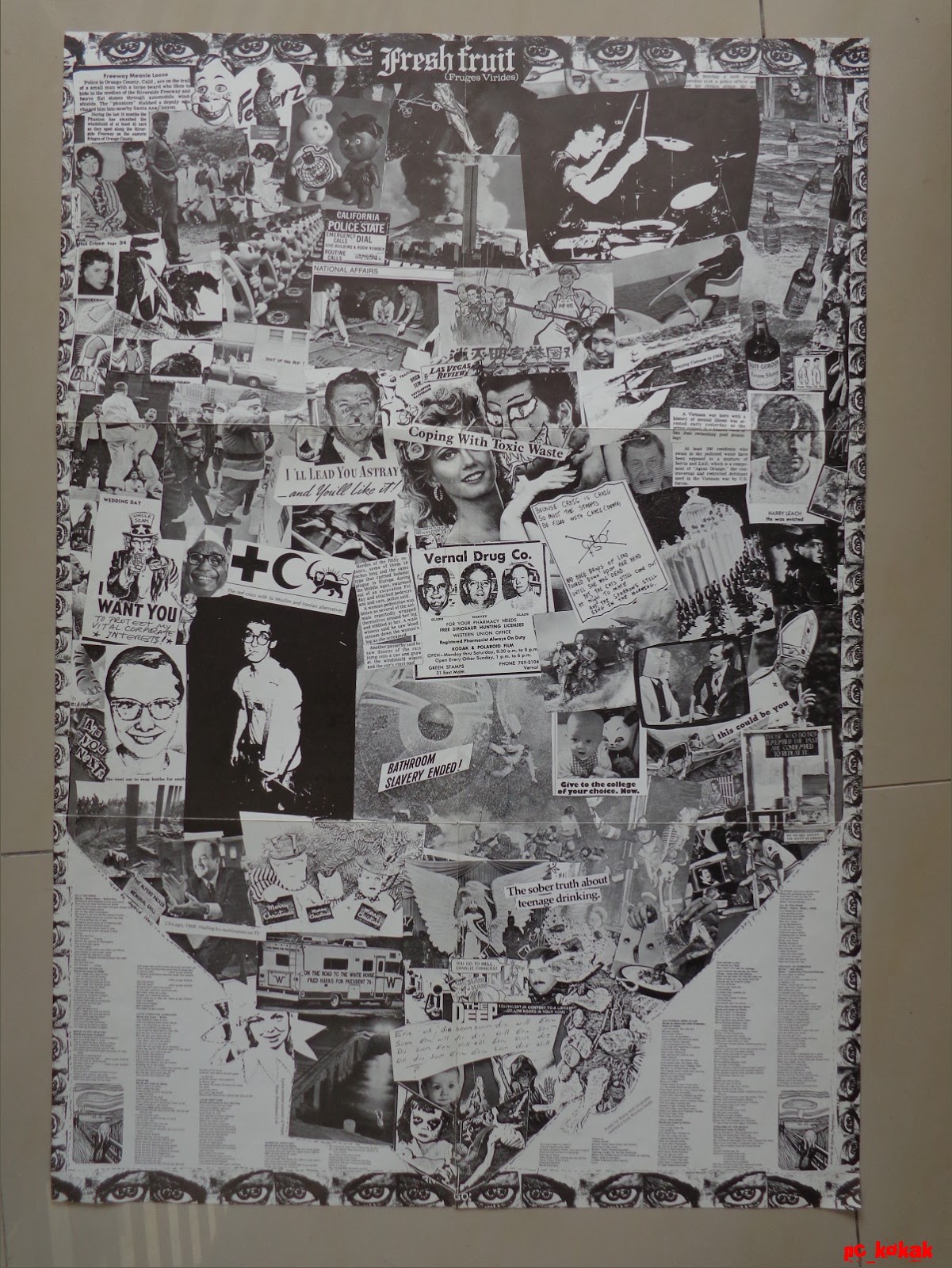 PC kOKak™ Dead Kennedys Fresh Fruit For Rotting Vegetables LP 1980 UK