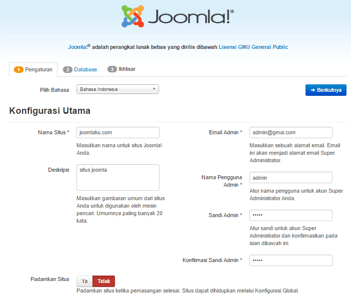 Cara Membuat Website Dengan Joomla | panduan lengkap cara membuat website dengan joomla Cara Membuat Website Dengan Joomla | panduan lengkap cara membuat website dengan joomla