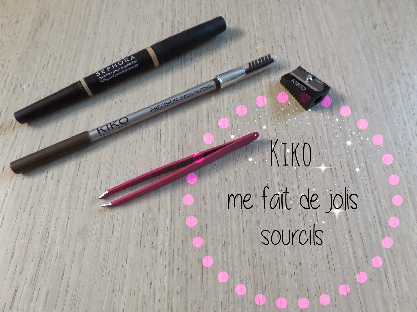 Des sourcils au poil avec Kiko Un journal de filles