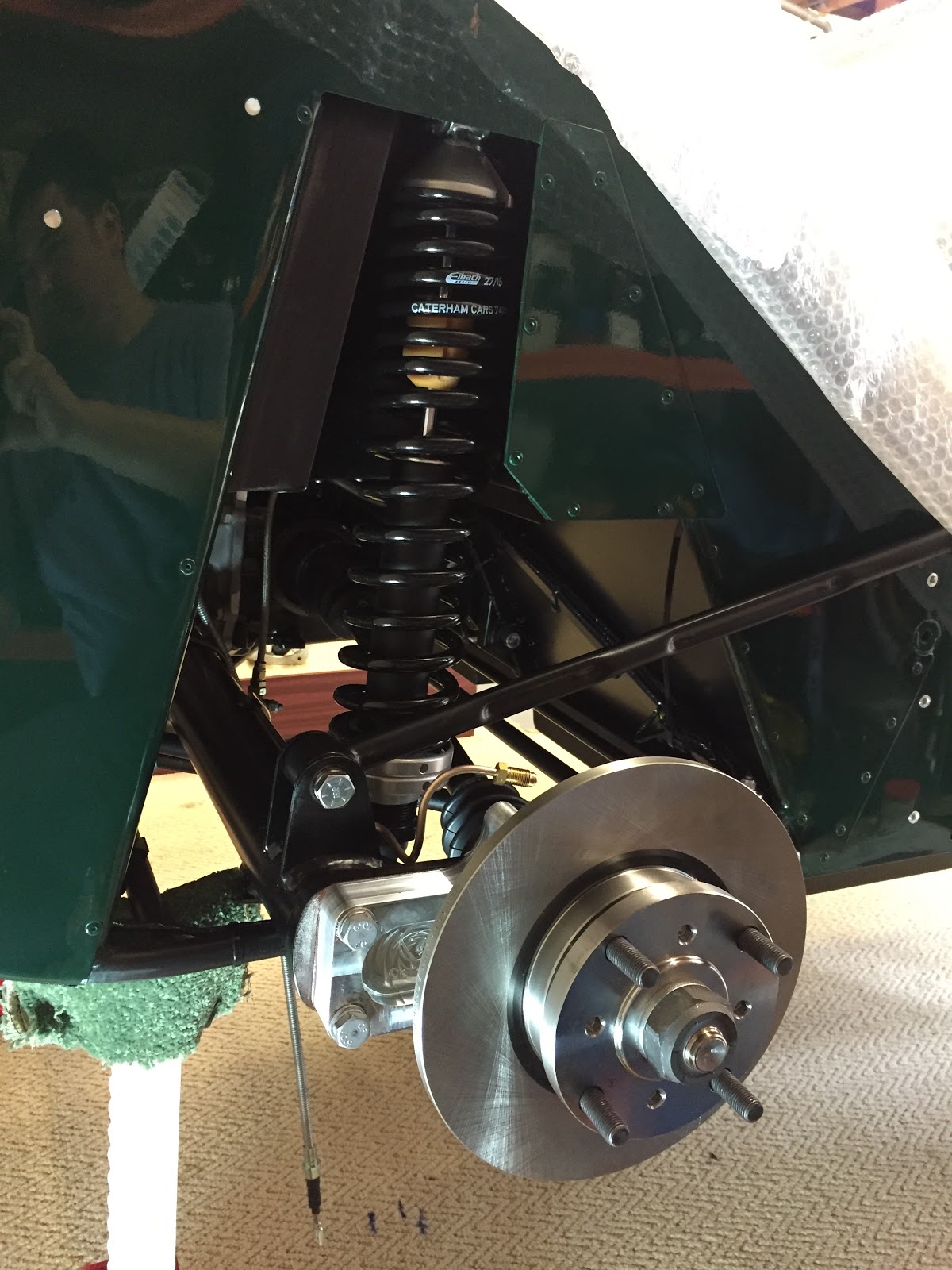 Caterham Seven 360R Build Blog De Dion and Rear Suspension fitted