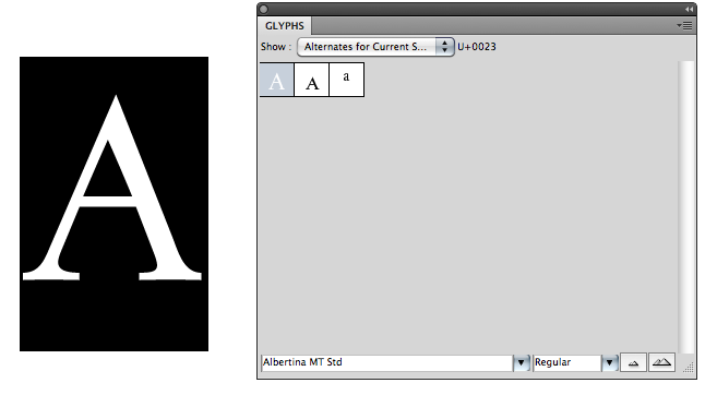 illustrator glyphs pane illustrator glyphs pane
