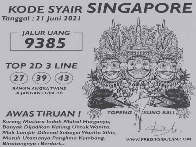 Kodal prediksi singapura