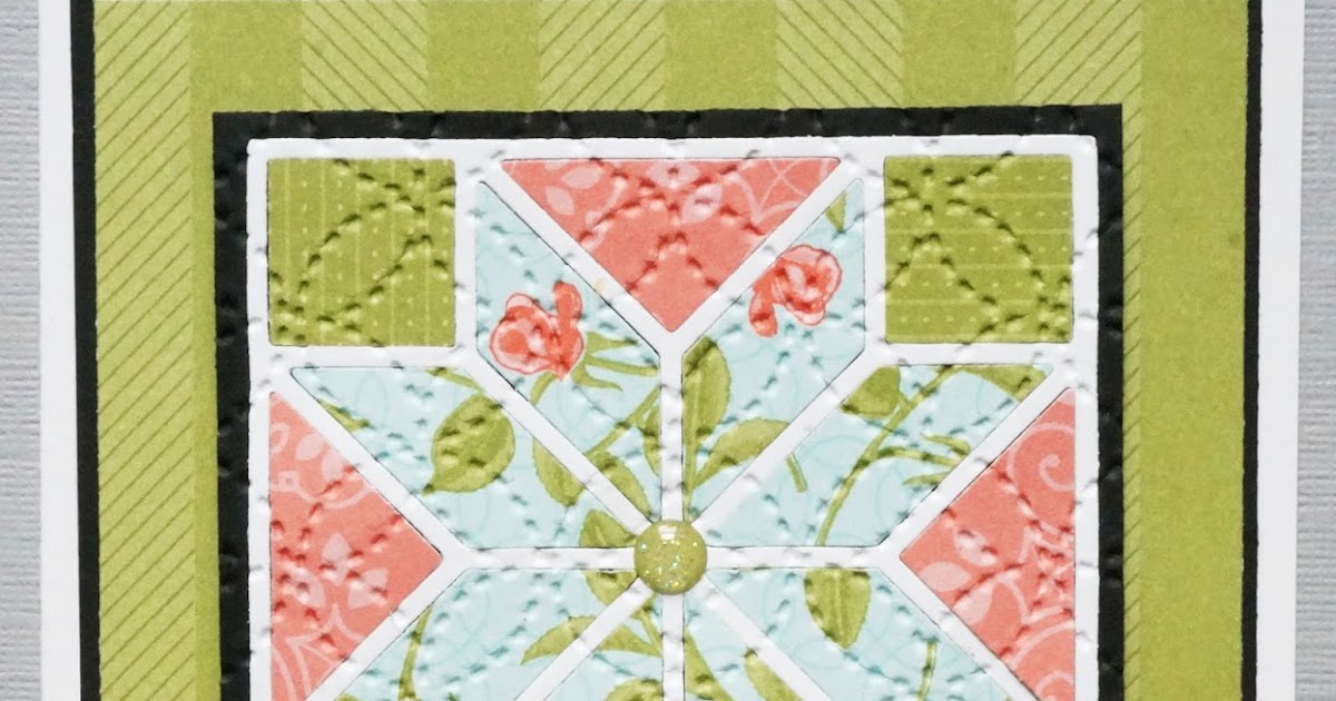 Heart's Delight Cards Making Quilts with the Quilt Builder Framelits