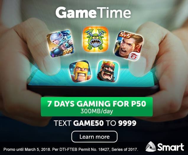 Get Ahead of the Game with Smart Prepaid’s Gametime Promo