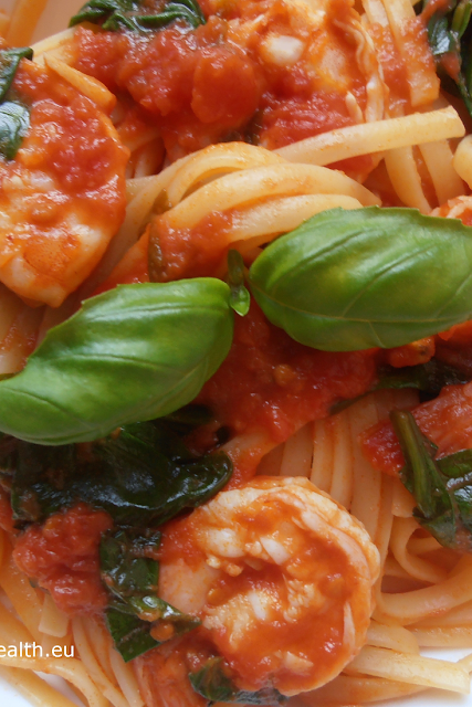 prawns, tomato sauce, shrimps, tomato, pasta, recipe, recipes, healthy