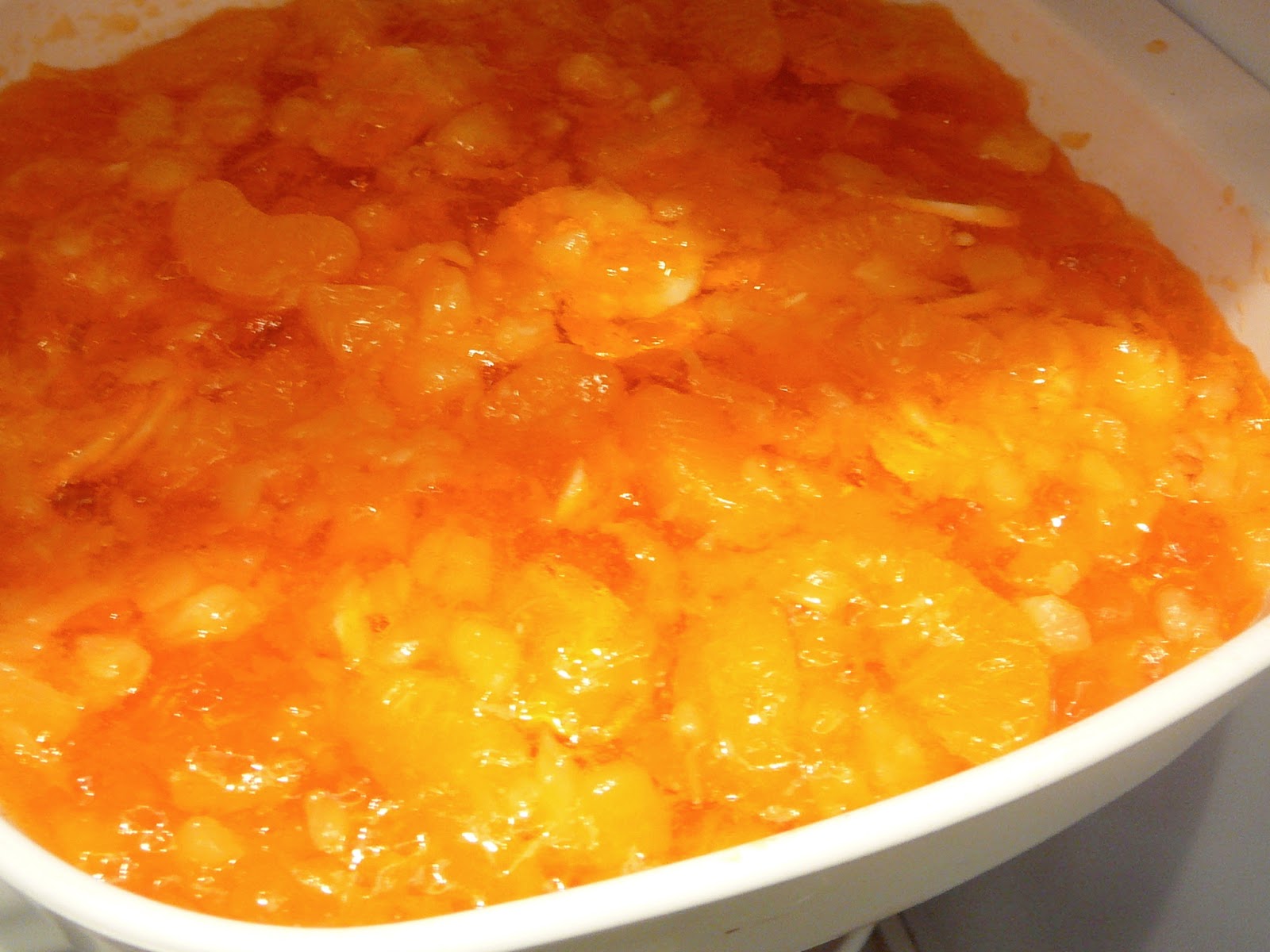 The Hidden Pantry Peach/Apricot Jello Salad, My Favorite Jello Salad
