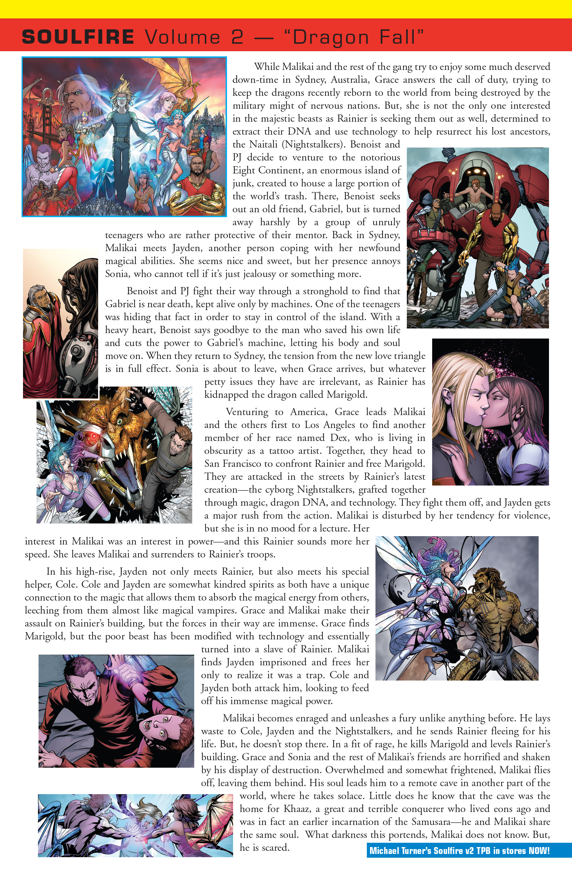 Read online Michael Turner's Soulfire Primer comic -  Issue # Full - 10