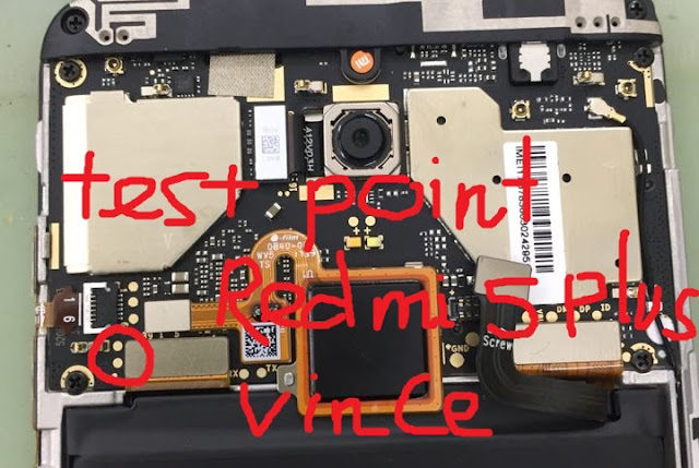 Letak Test Point Xiaomi Redmi 5 Plus