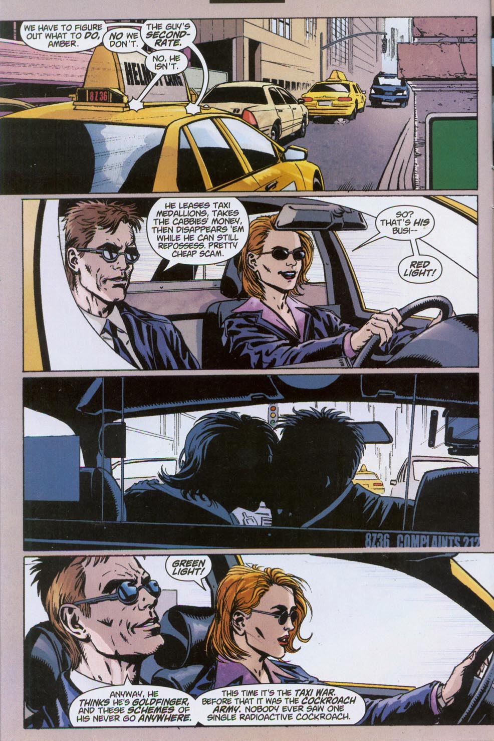 The Punisher (2001) issue 11 - Taxi Wars #03 - Cabattoir - Page 8