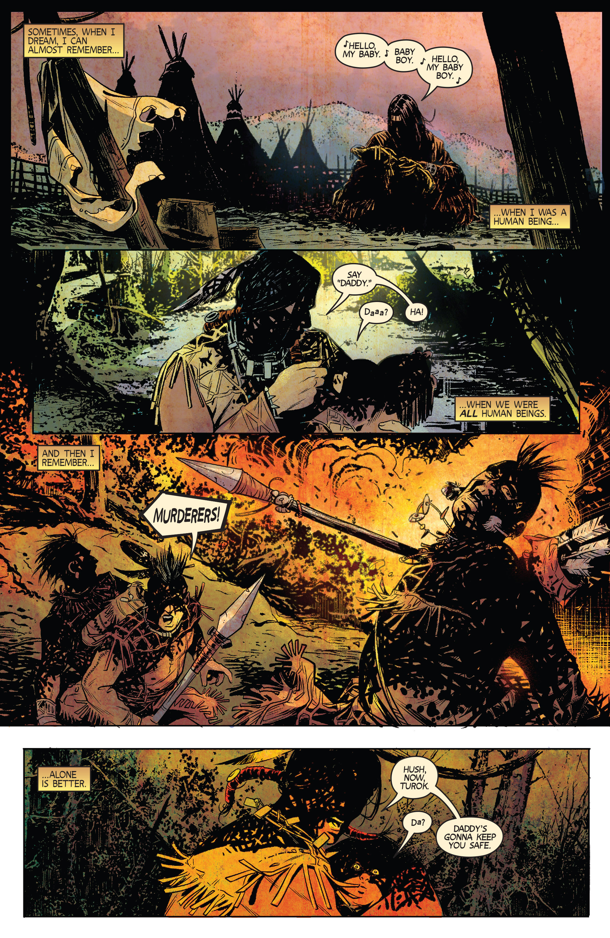 Read online Turok: Dinosaur Hunter (2014) comic -  Issue # _TPB 1 - 5