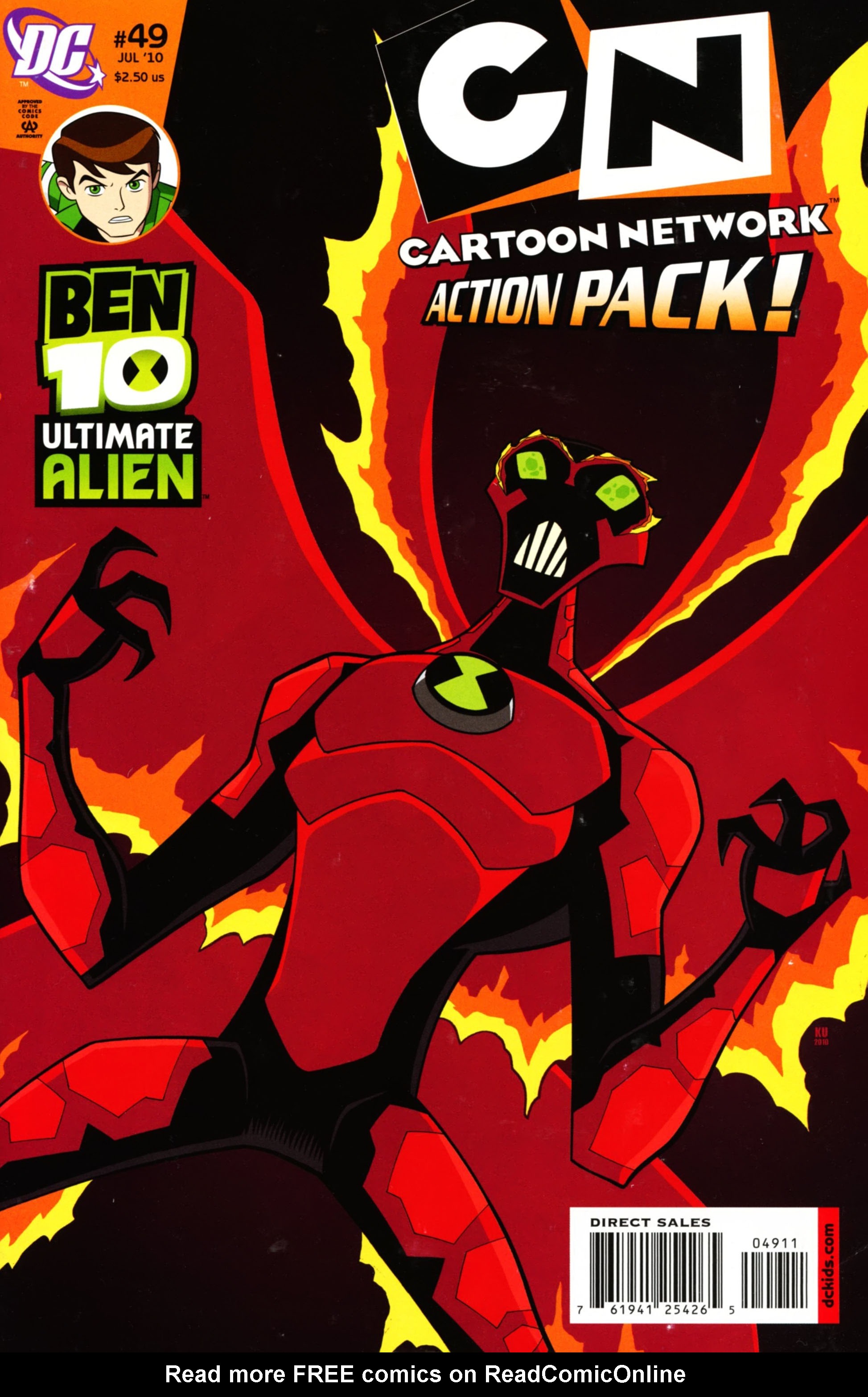 Read online Cartoon Network Action Pack comic -  Issue #49 - 1