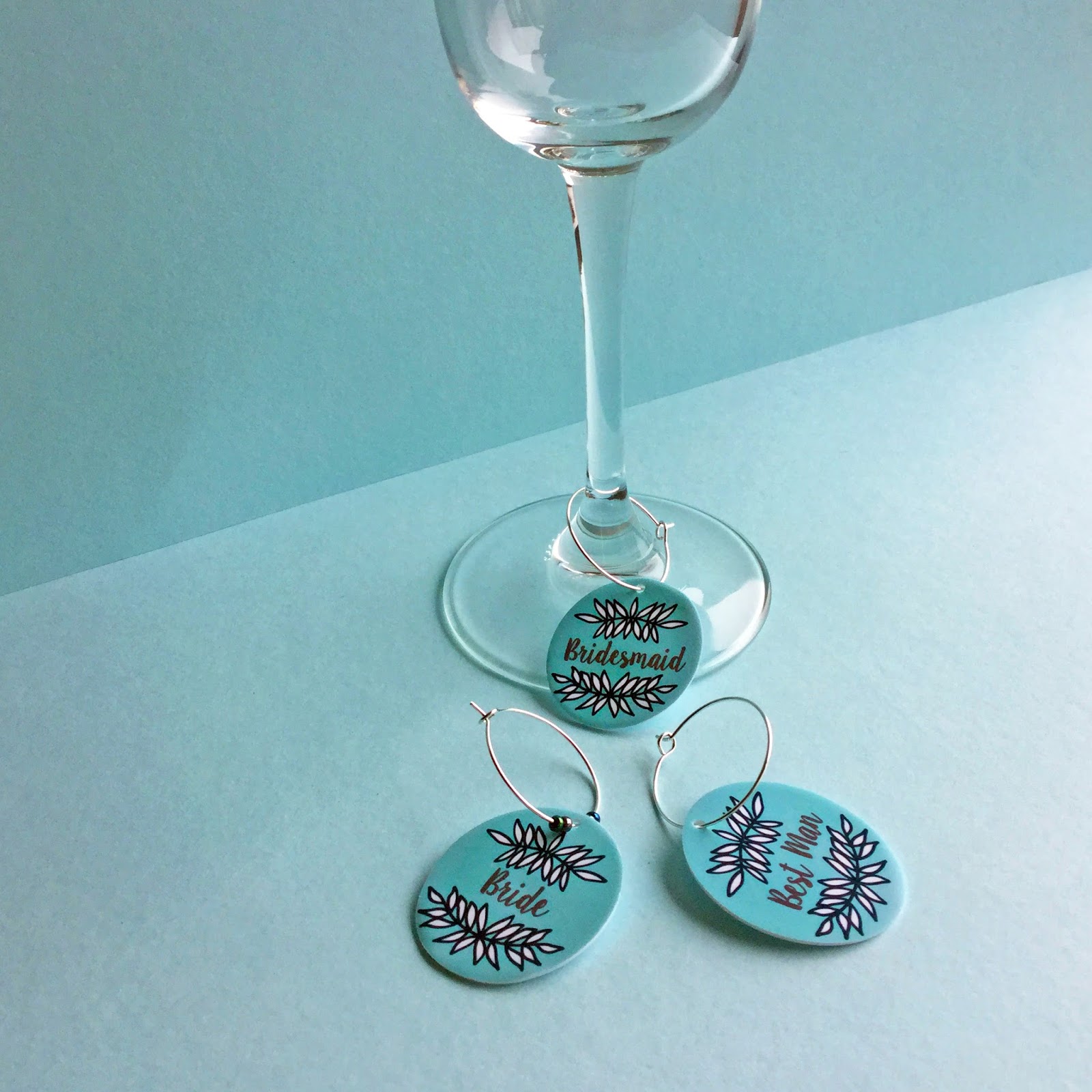 Crafting Quine Make Wine Glass Charms with Silhouette Shrink Plastic