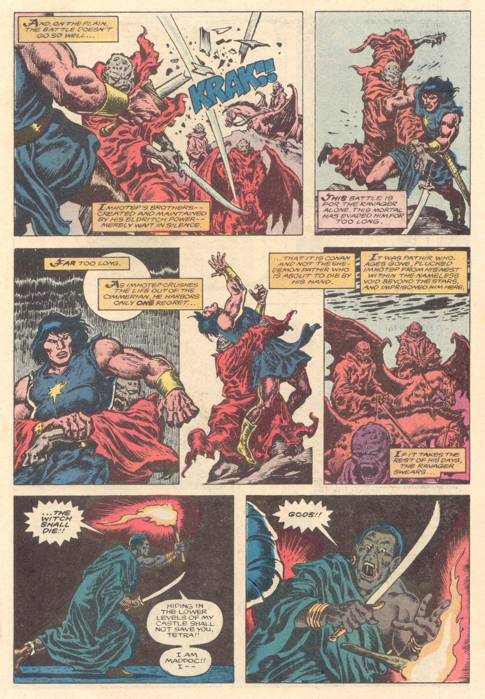 Conan the Barbarian (1970) Issue #183 #195 - English 10