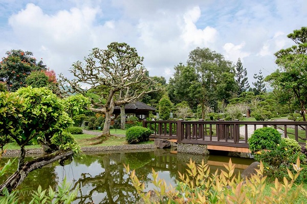 Taman Jepang di Taman Bunga Nusantara