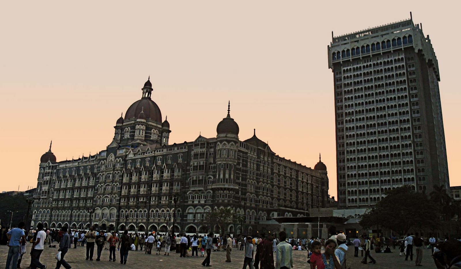 Stock Pictures: The Taj Mahal Hotel in Mumbai