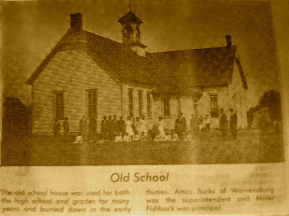 SHOW ME Johnson County Western Missouri History Kingsville Missouri History in Pictures