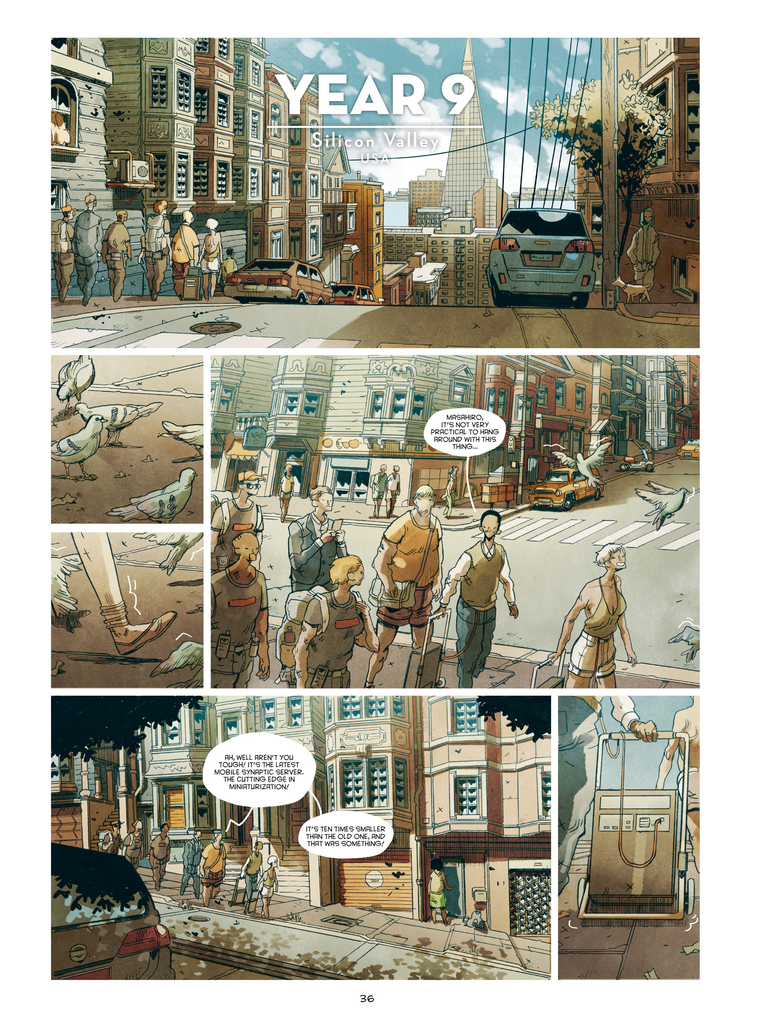 Read online Carbon & Silicon (2021) comic -  Issue #1 - 36