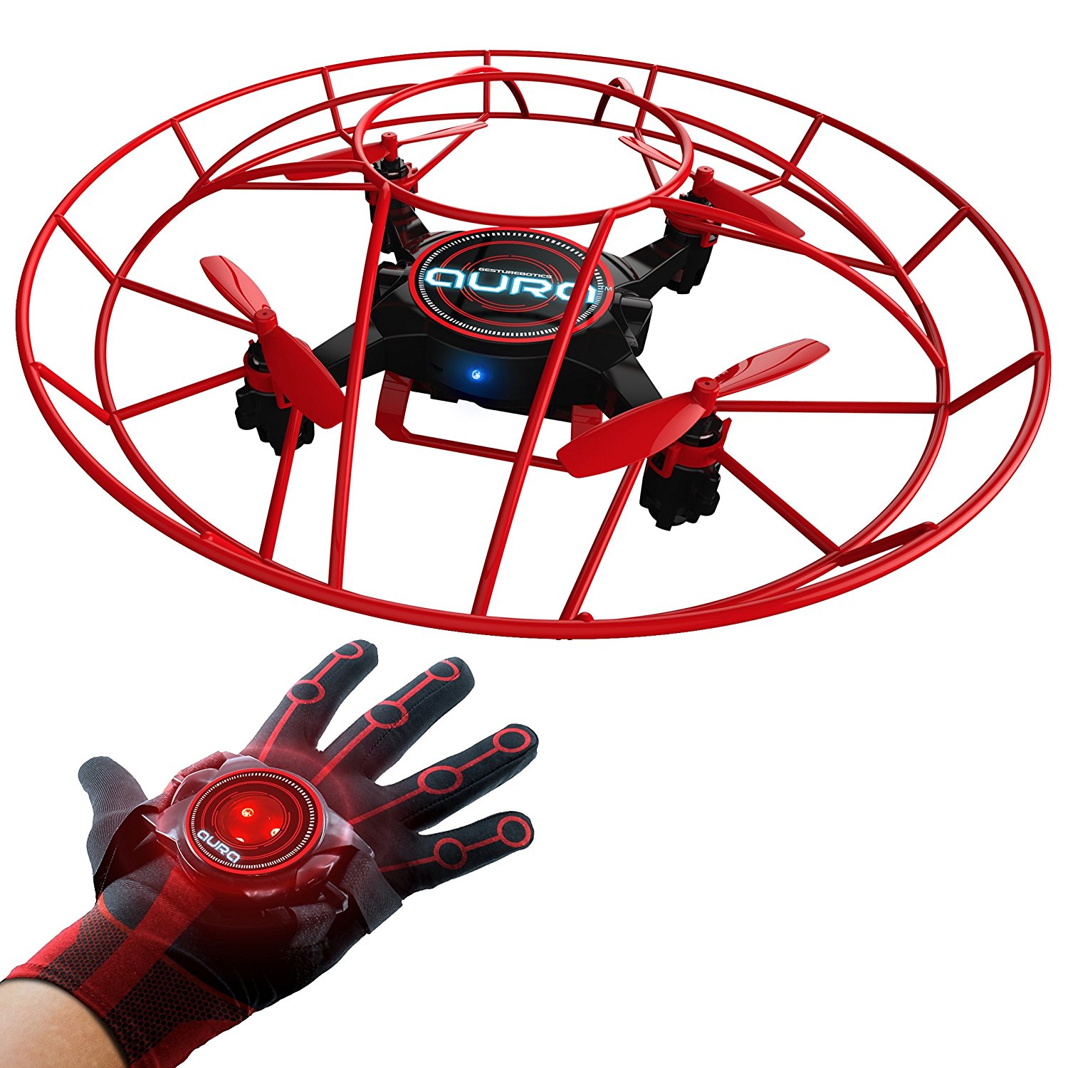 Aura Drone with Glove Controller l Aura Quadcopter l Aura Drone With
