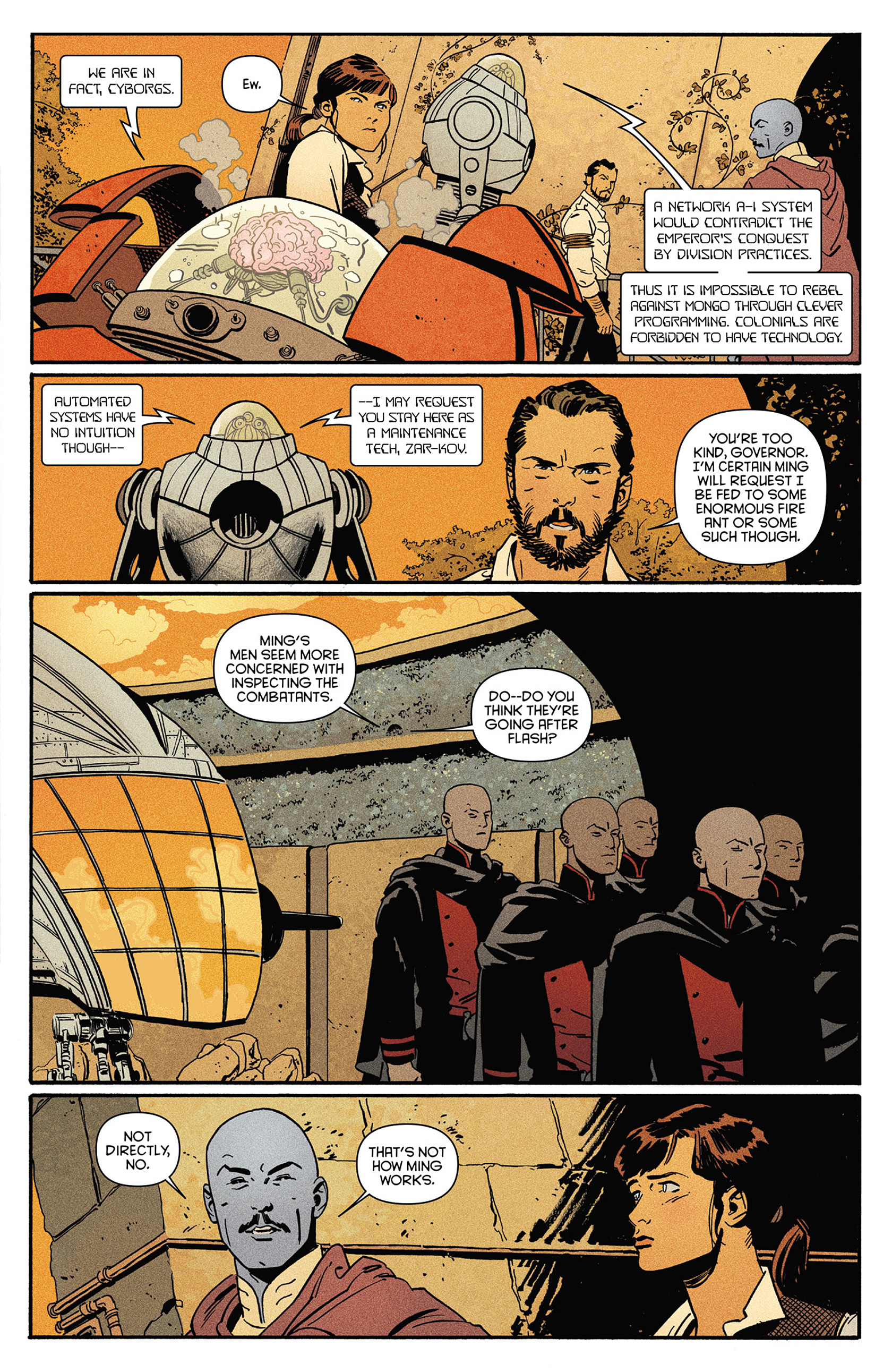 Read online Flash Gordon (2014) comic -  Issue #3 - 10