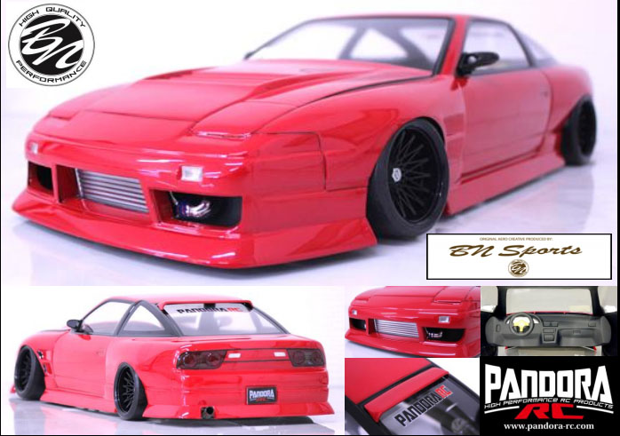 パンドラRC 180sx ラジコンボディ-