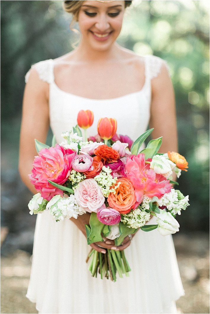 Pink and Coral Bouquet