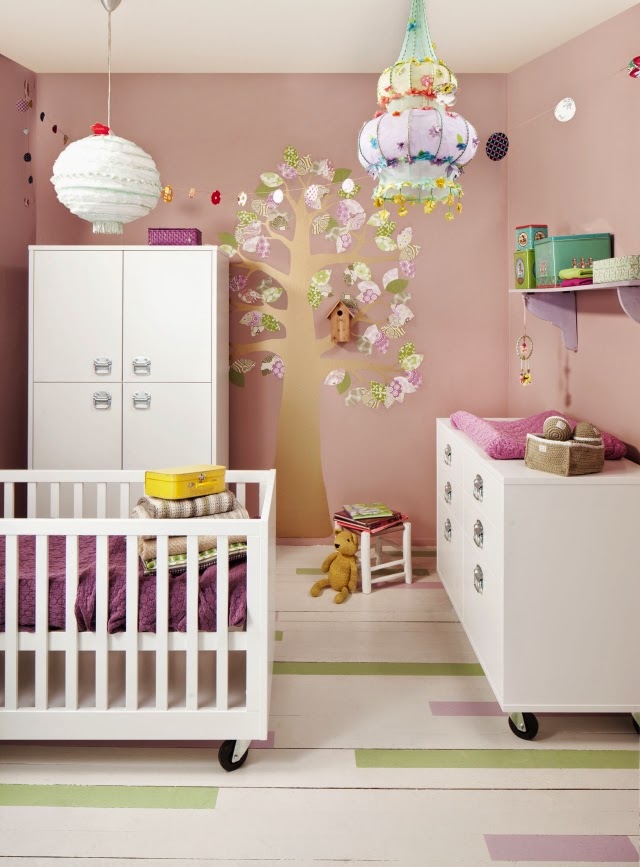 Lindos dormitorios para bebés - Ideas para decorar dormitorios
