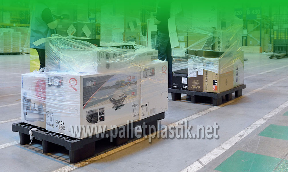 pallet plastik untuk kebutuhan logistik