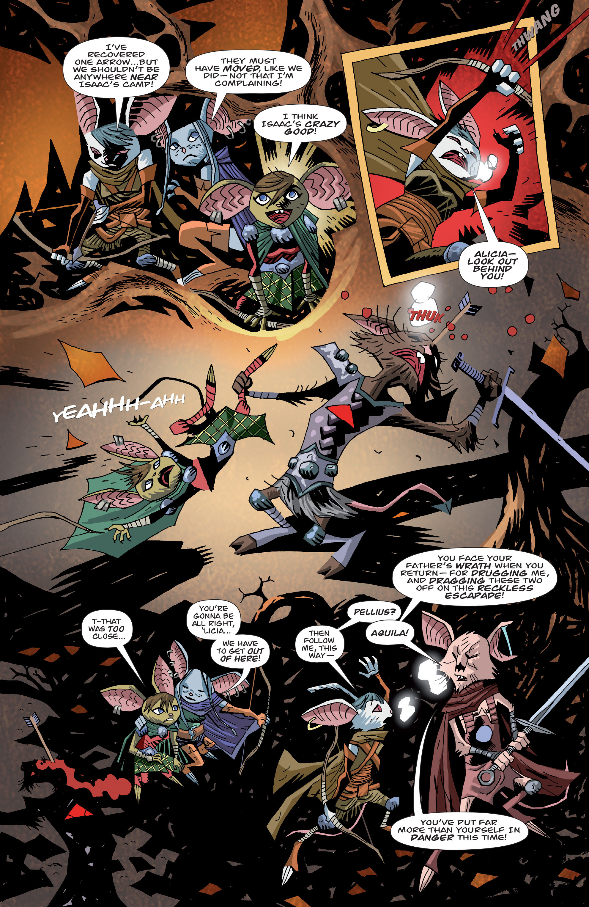 Read online The Mice Templar Volume 3: A Midwinter Night's Dream comic -  Issue # _TPB - 140
