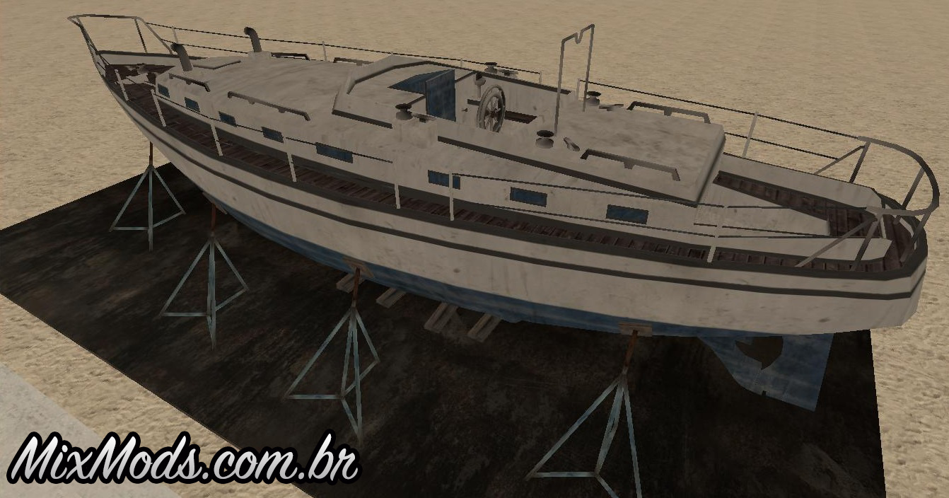 GTA V Yacht To SA (iate do GTA V para GTA SA) - MixMods