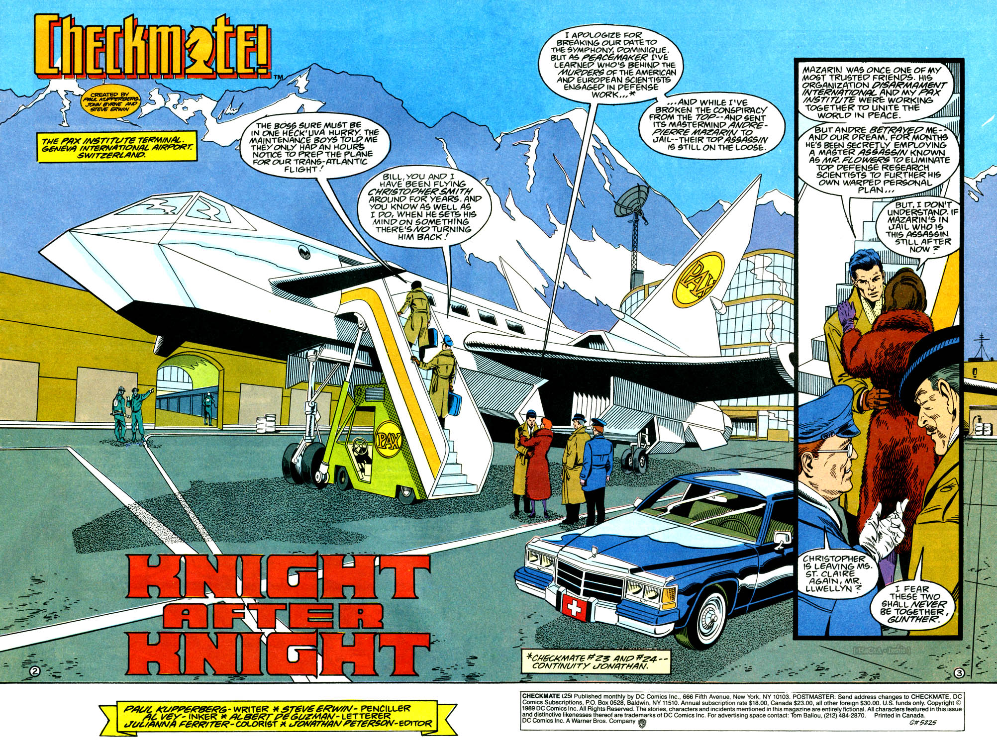 Read online Checkmate (1988) comic -  Issue #25 - 3