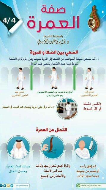 انفوجراف صفة العمرة