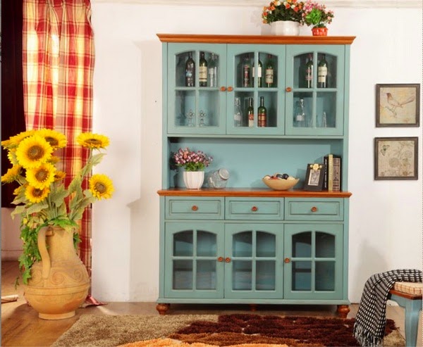 Wood cabinets for your dining