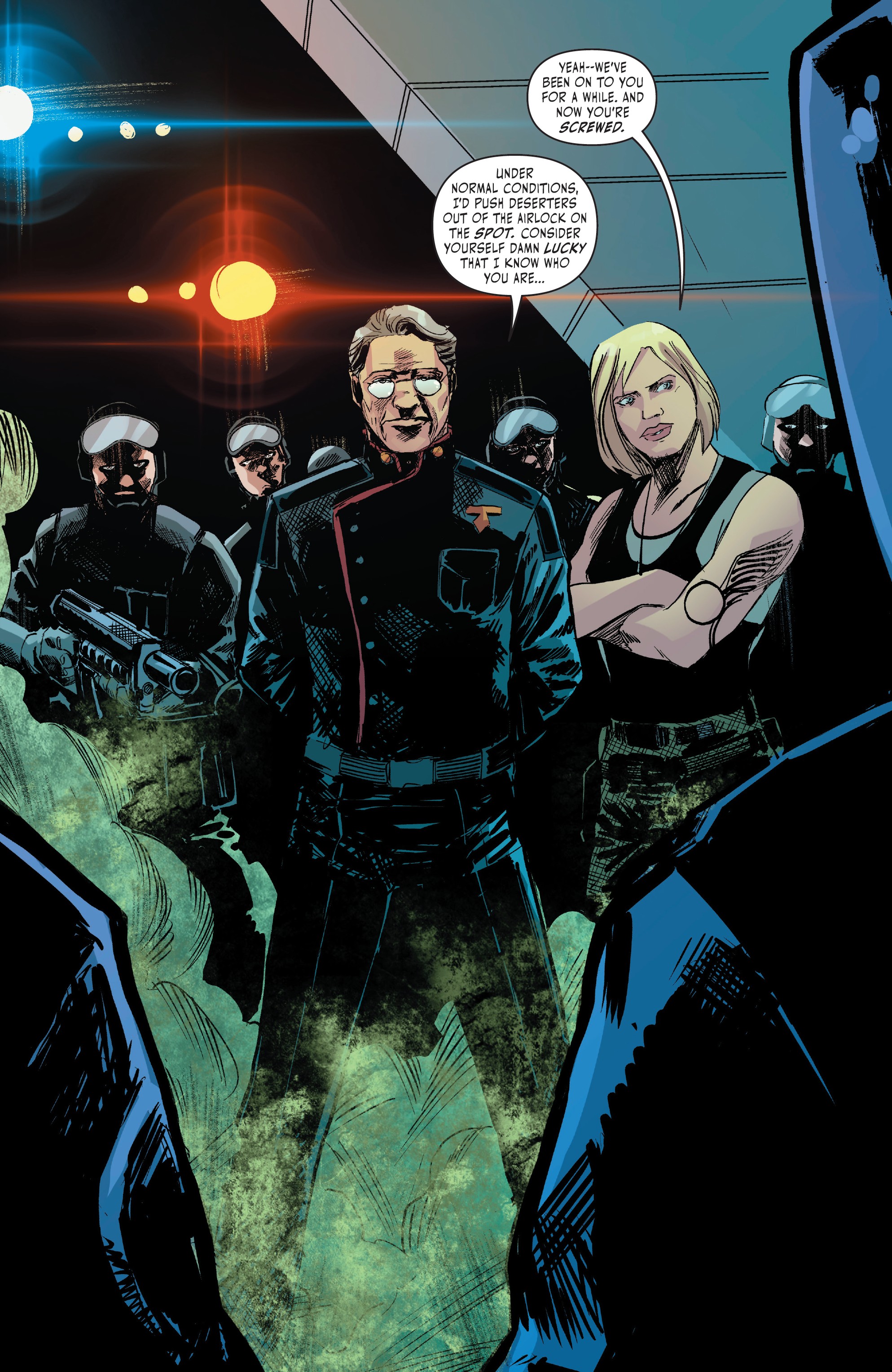 Read online Battlestar Galactica: Twilight Command comic -  Issue #2 - 9